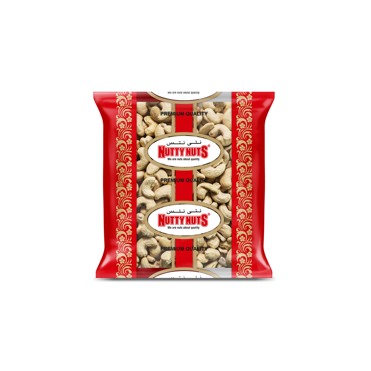 Buy Hey Nutty's Premium Cashew 500g, Kaju 250g Each (Pack of 2)